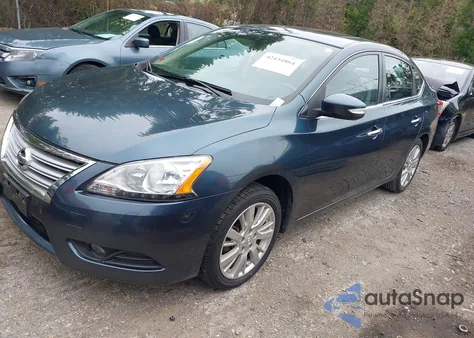 2014 Nissan Sentra Sl z USA, uszkodzony, nr VIN 3N1AB7AP4EY320750